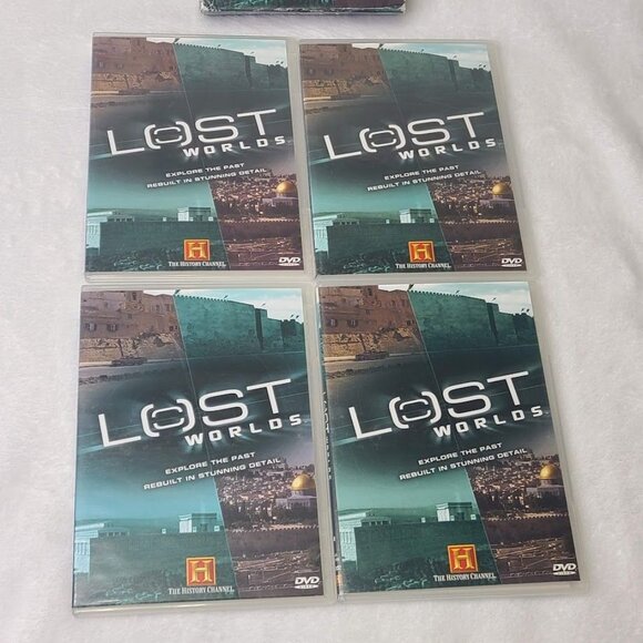 2006 Lost Worlds History Channel DVD 4 Disc 2007 A&E Box Set - Picture 15 of 16